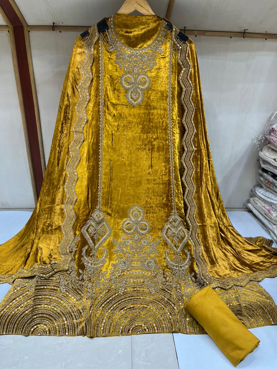 A line Velvet Suits