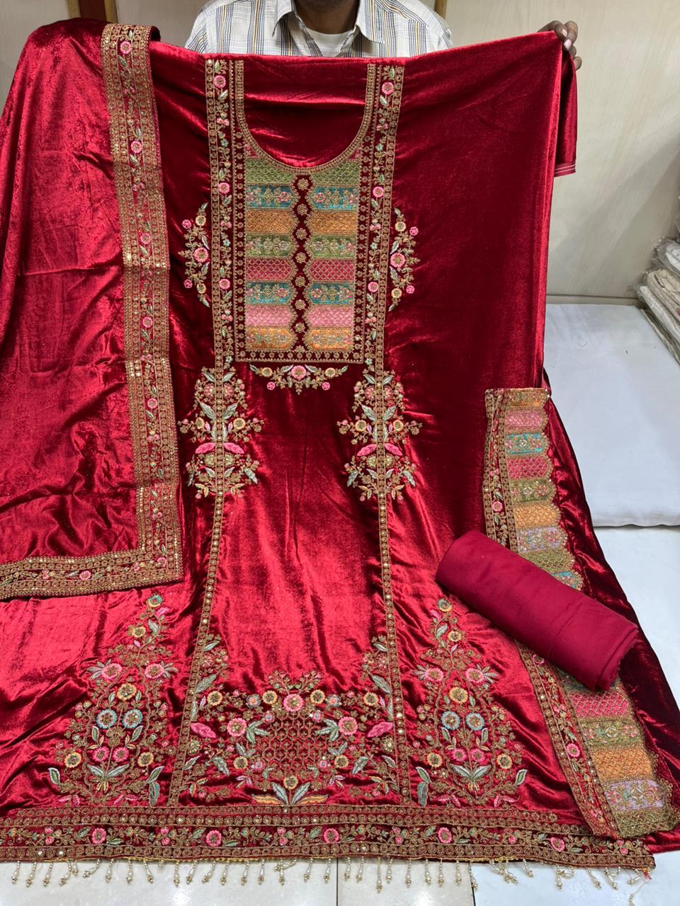 Designer velvet Suits