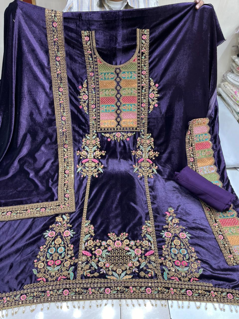 Designer velvet Suits