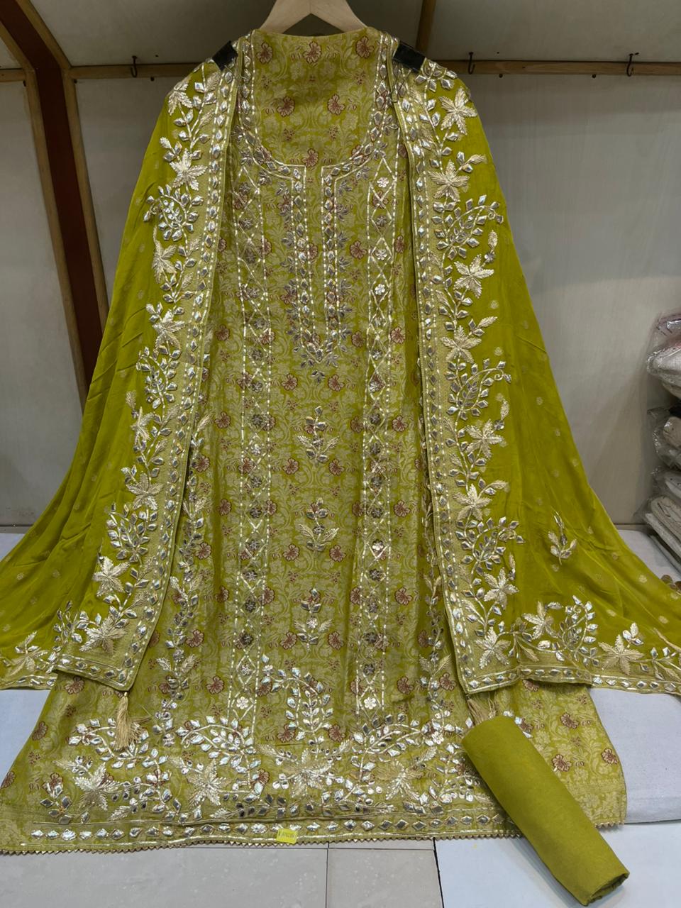 Royal Banarasi Gotta Suits