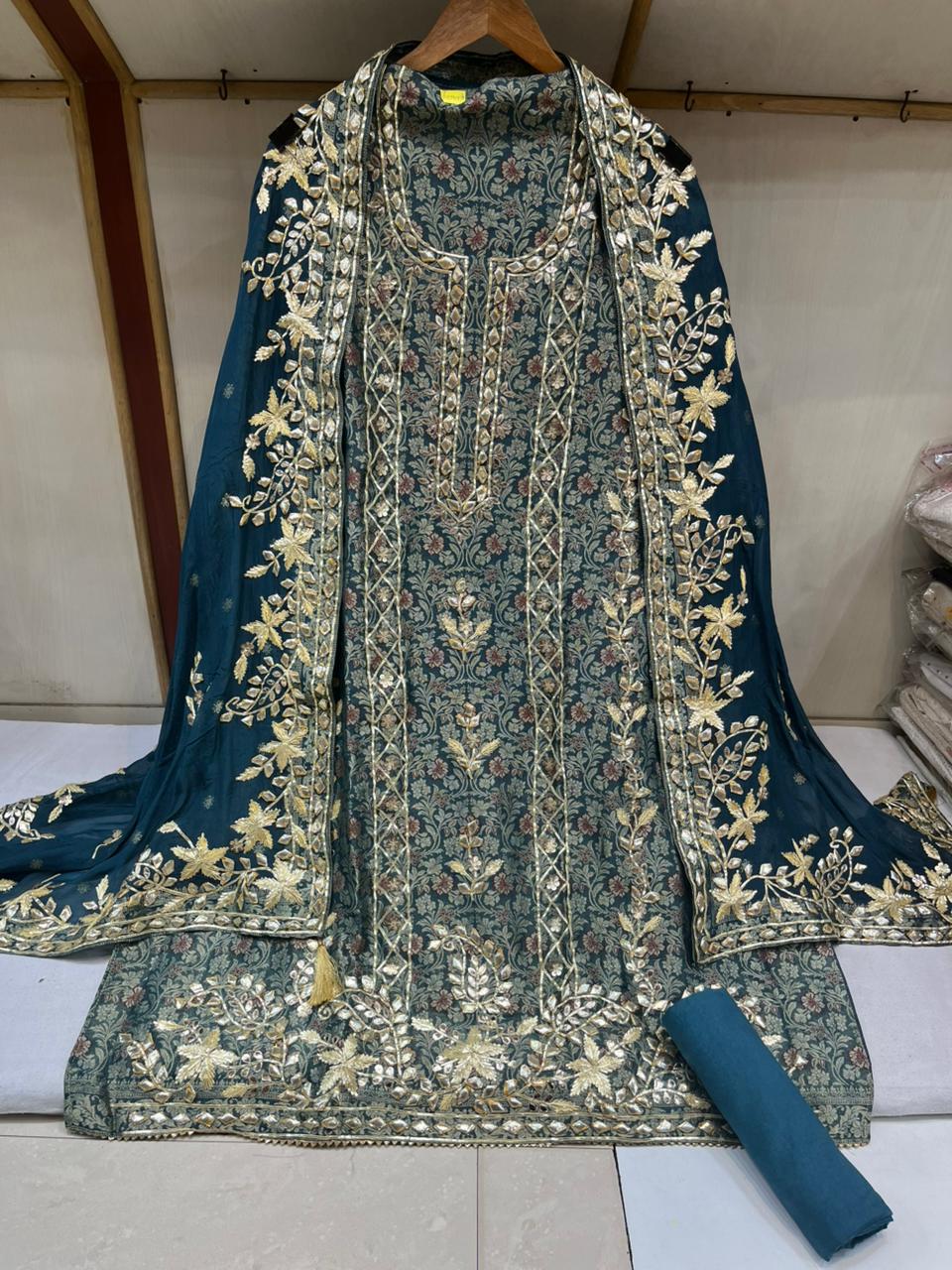 Royal Banarasi Gotta Suits