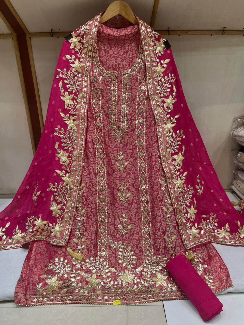 Royal Banarasi Gotta Suits