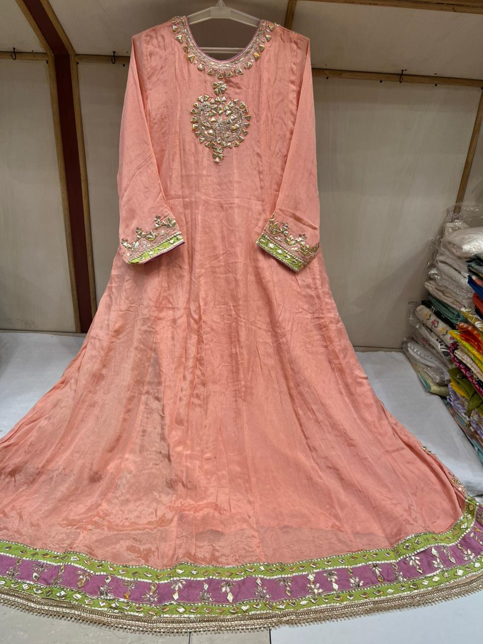 Chinnon Gotta Work Anarkali