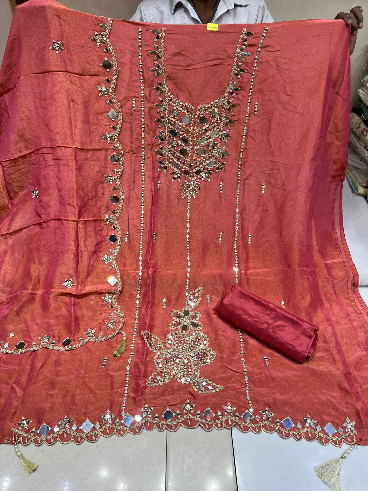 Shimmer Mirror Suits