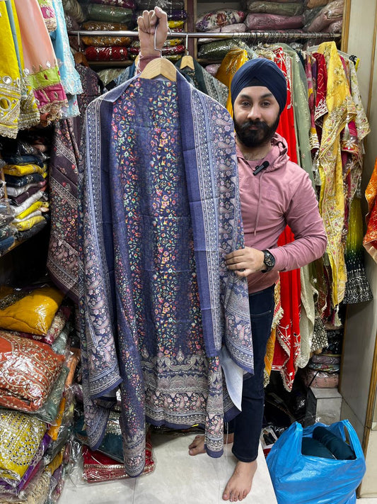 Kalamkari Pashmina Suits