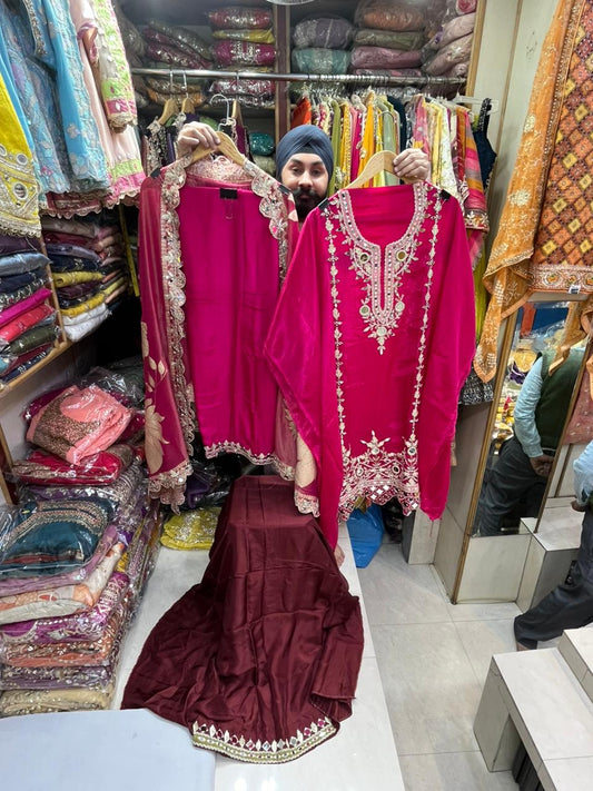 Mirror Salwar Work Suits