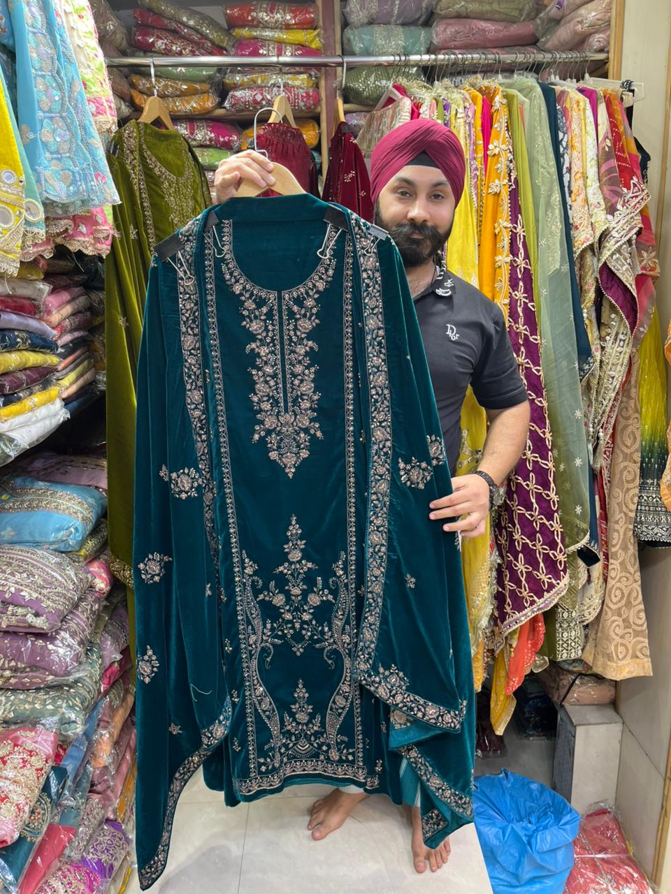 Designer Velvet Suits