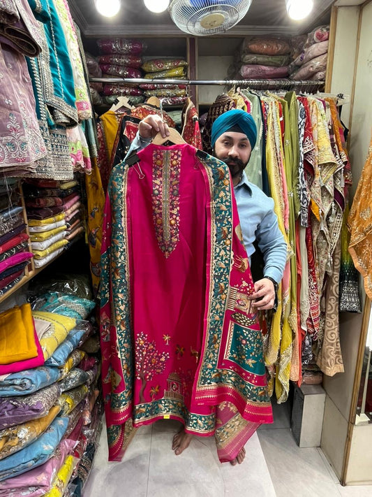 Pure Silk Banarasi weaving Design no 3