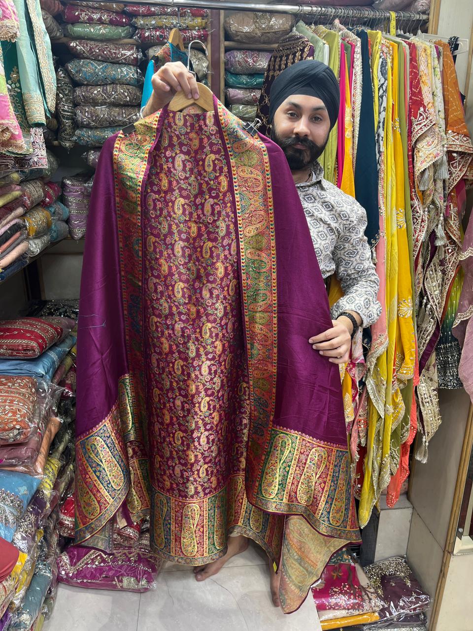 Pure Silk Jacquard Weaving Suits