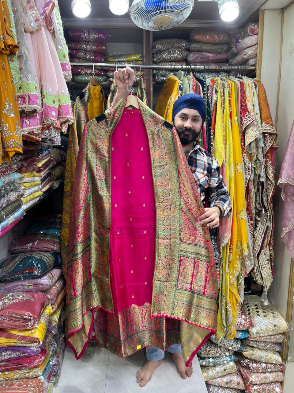 Pure Silk Banarasi Weaving
