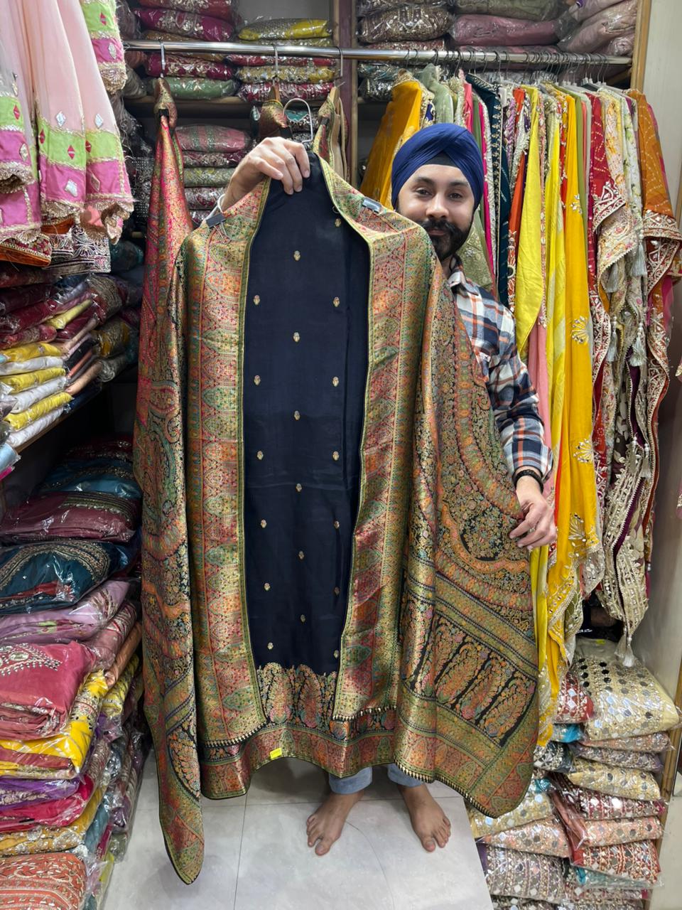 Pure Silk Banarasi Weaving