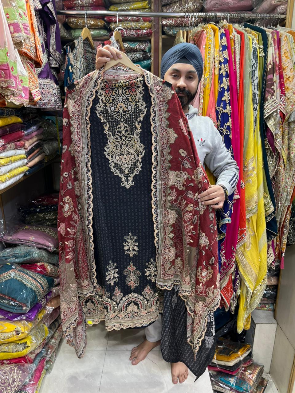 Pure Indian Crepe Digital Suits