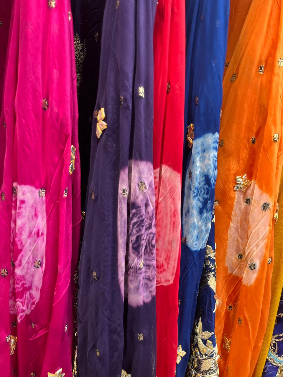 Shibori Dyed Designer Gotta Suits