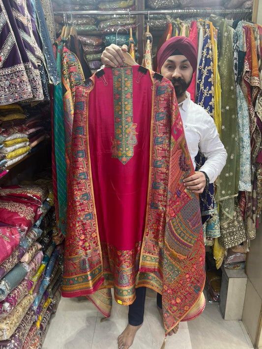 Pure Silk Banarasi Weaving Design no 5