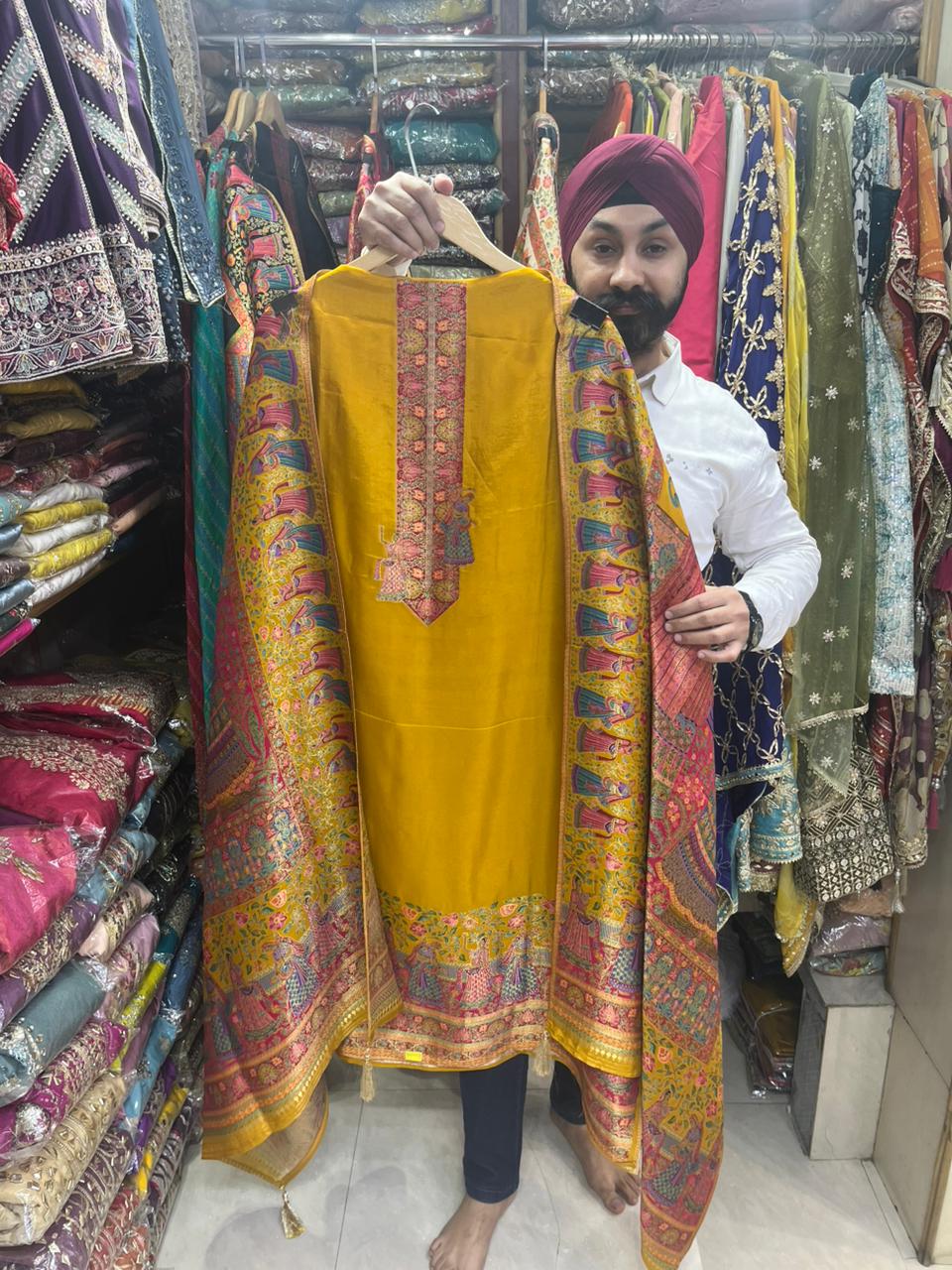 Pure Silk Banarasi Weaving Design no 5