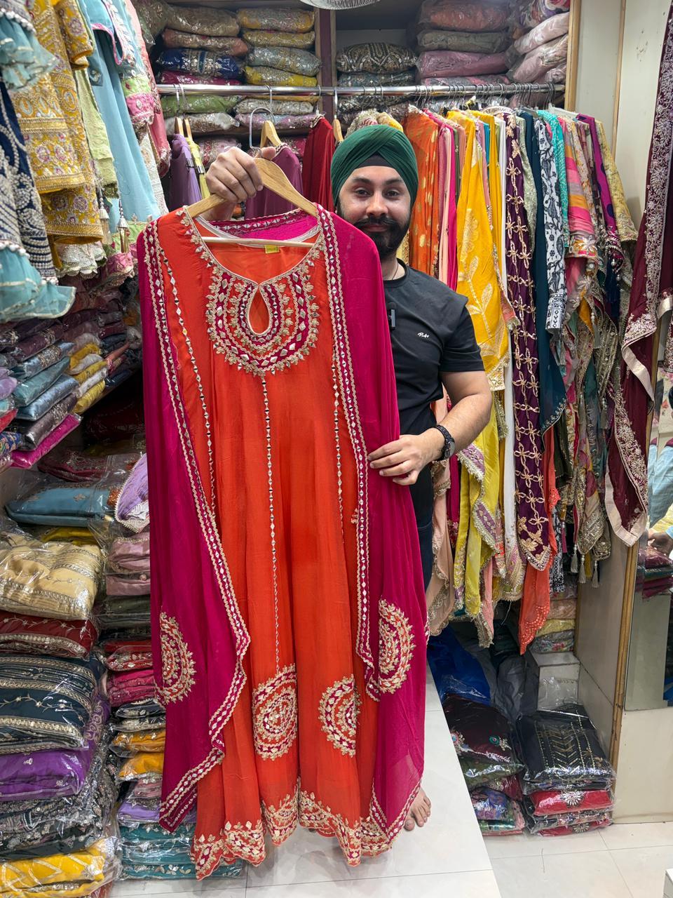 Eid Special Chinnon Anarkali