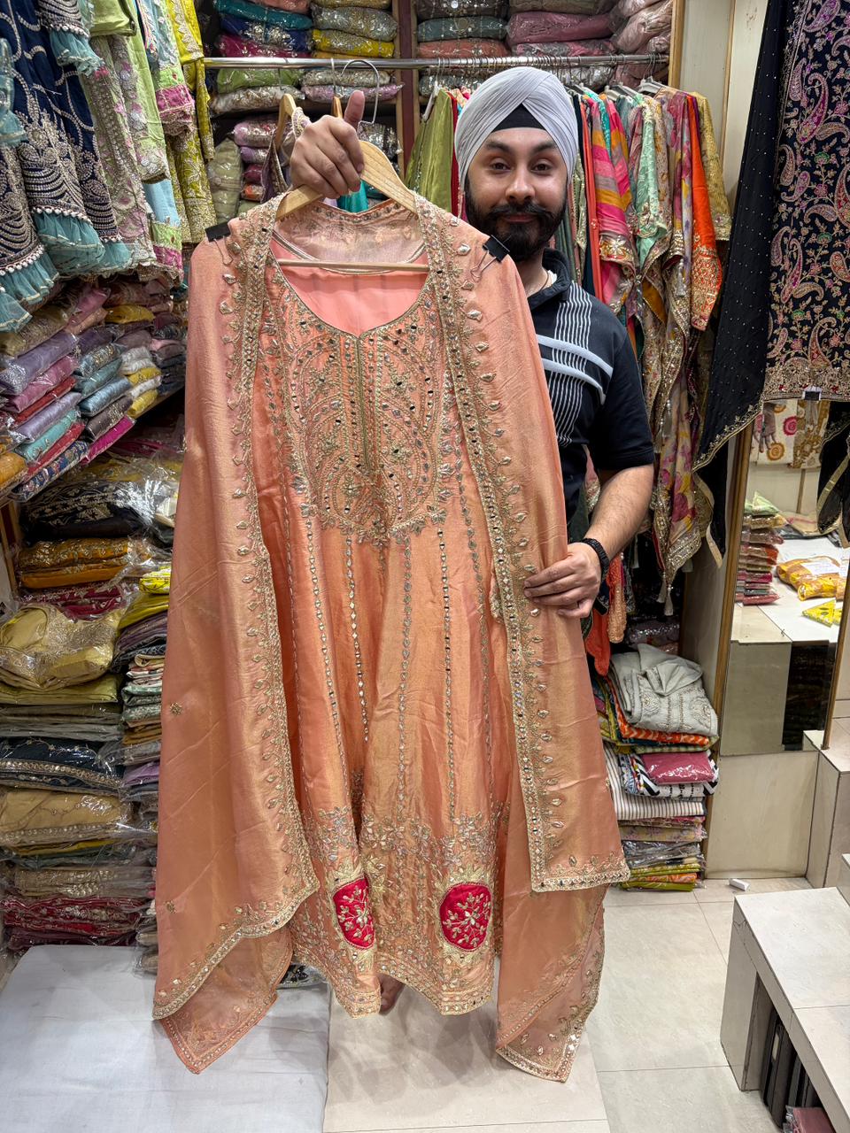 Most Loved Shimmer Gotta Anarkali