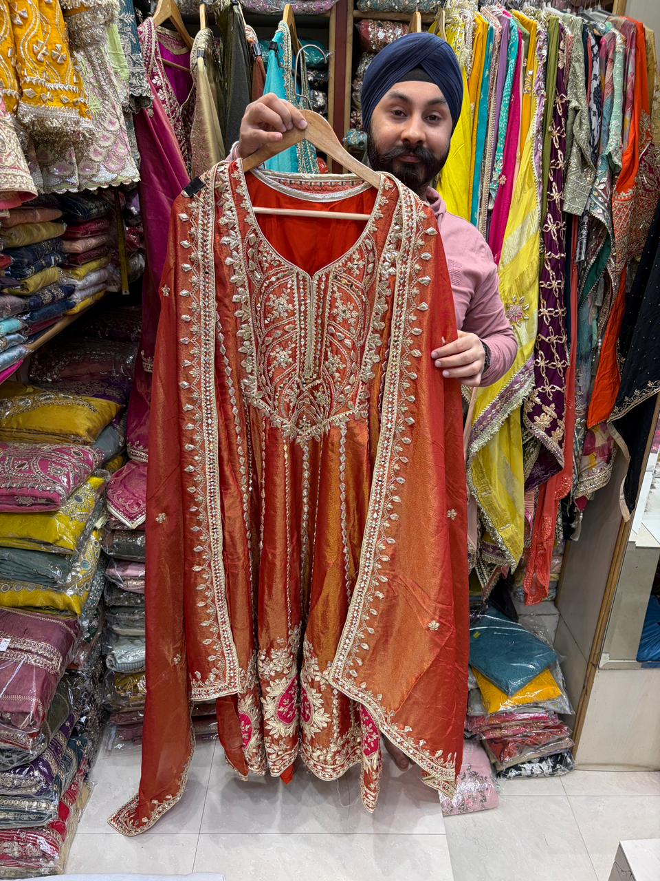 Most Loved Shimmer Gotta Anarkali