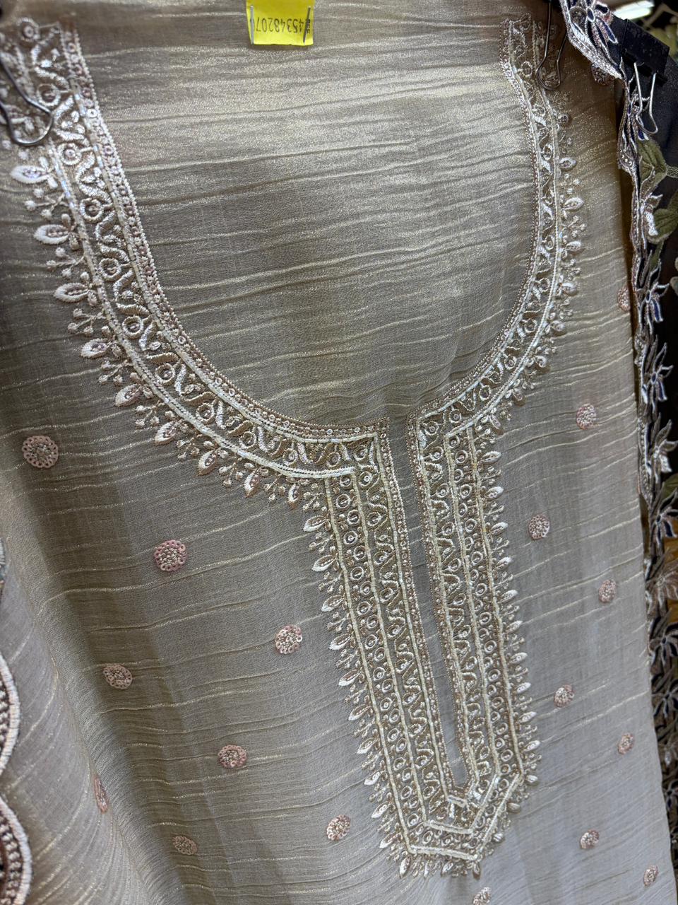 Ramazan Special Shimmer Pallachi Dupatta Suits