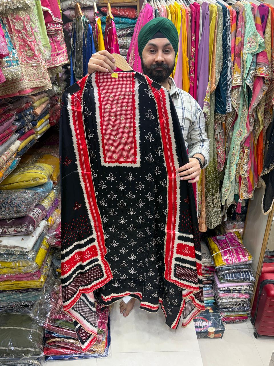 Gajji  Bhandej Choli Style - Design no 5
