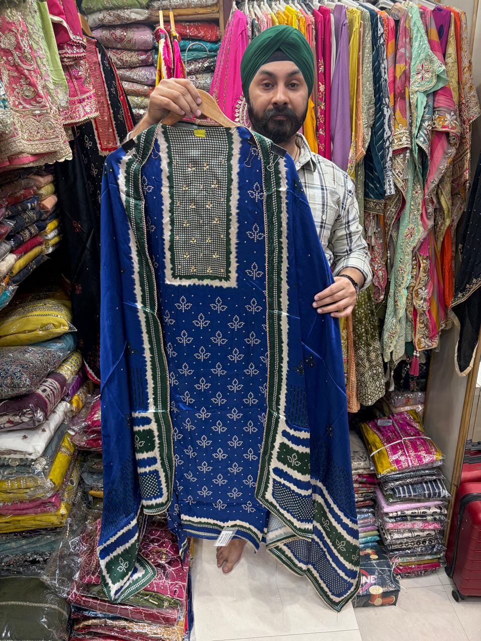 Gajji  Bhandej Choli Style - Design no 5