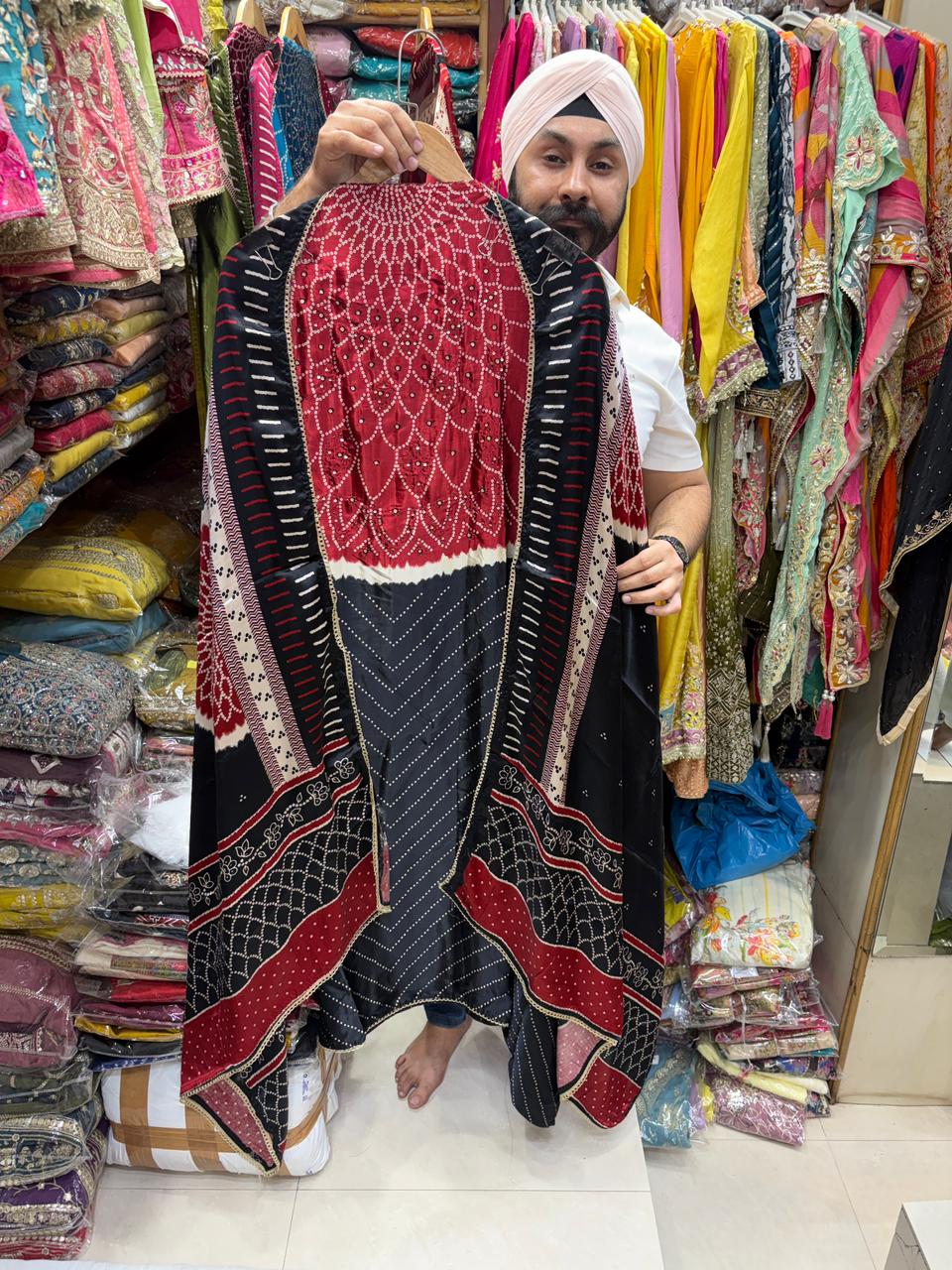 Gajji Choli Style Bhandni Edition - Design no 8