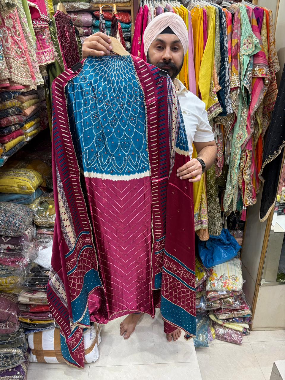 Gajji Choli Style Bhandni Edition - Design no 8