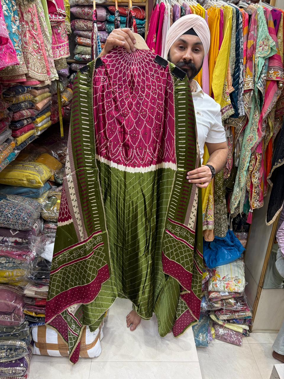 Gajji Choli Style Bhandni Edition - Design no 8