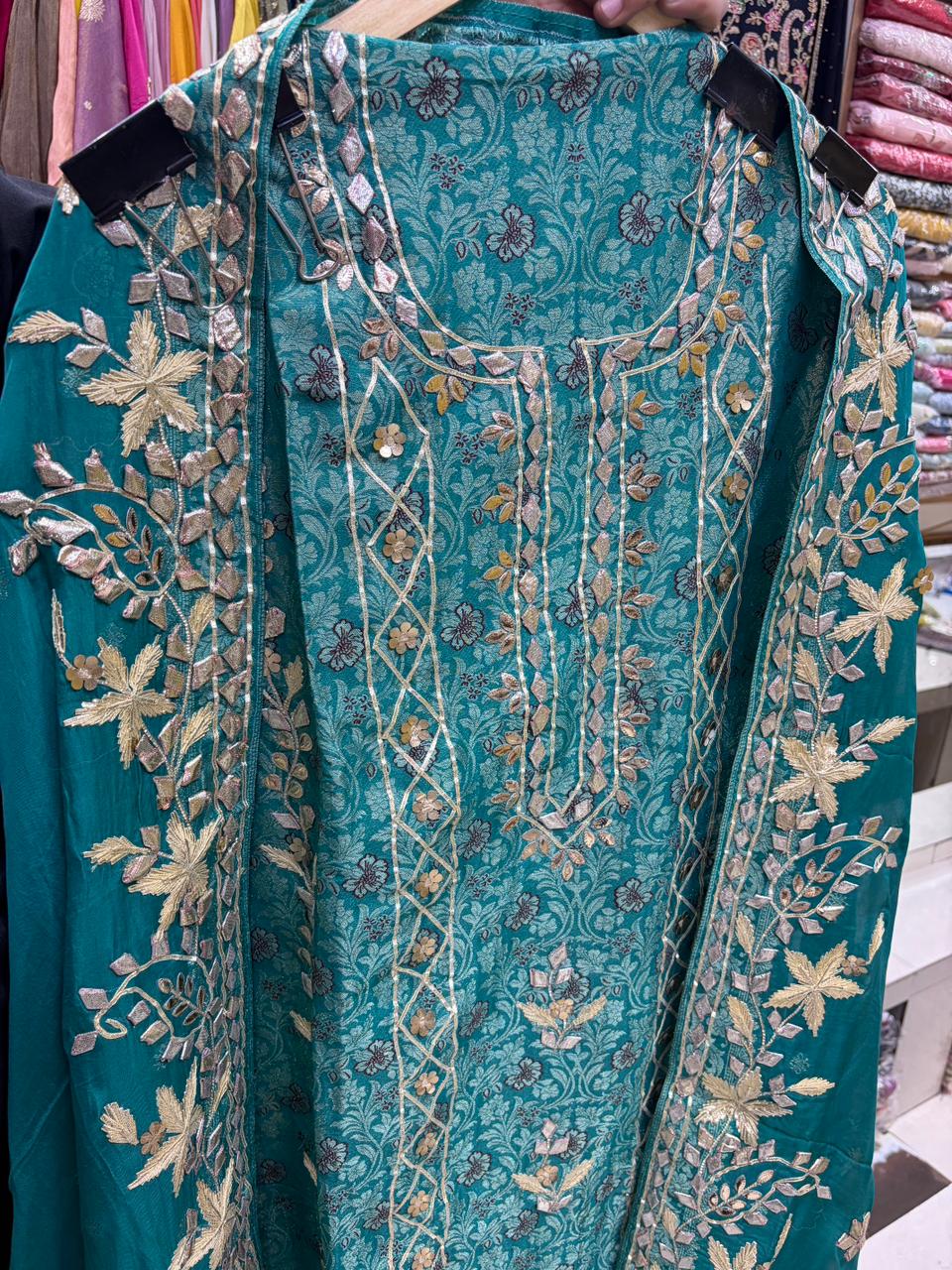 Jamawar Banarsi Heavy Gotta Suits