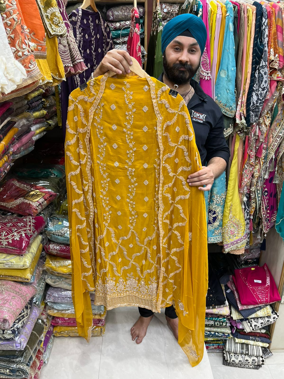 Organza Heavy Punajbi Suits