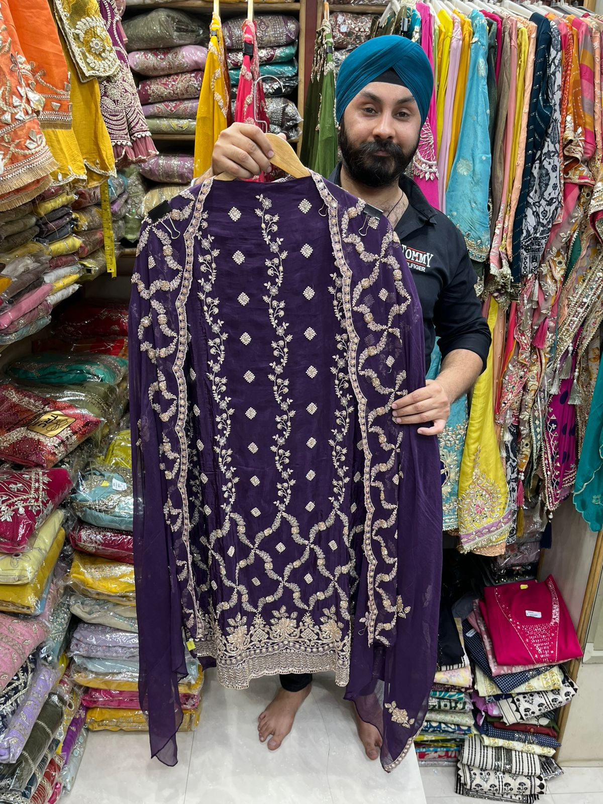 Organza Heavy Punajbi Suits