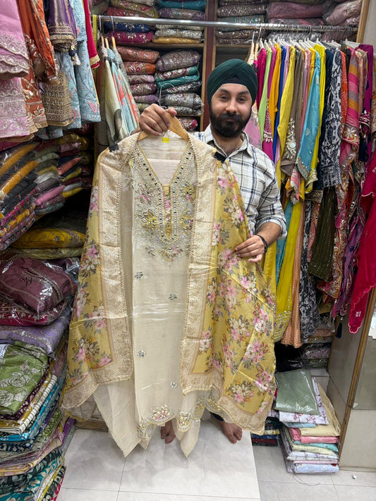 Summer Vibes Gotta & Mirror work Delight Suits