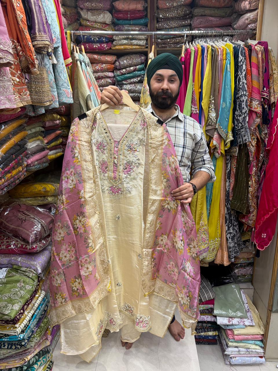 Summer Vibes Gotta & Mirror work Delight Suits