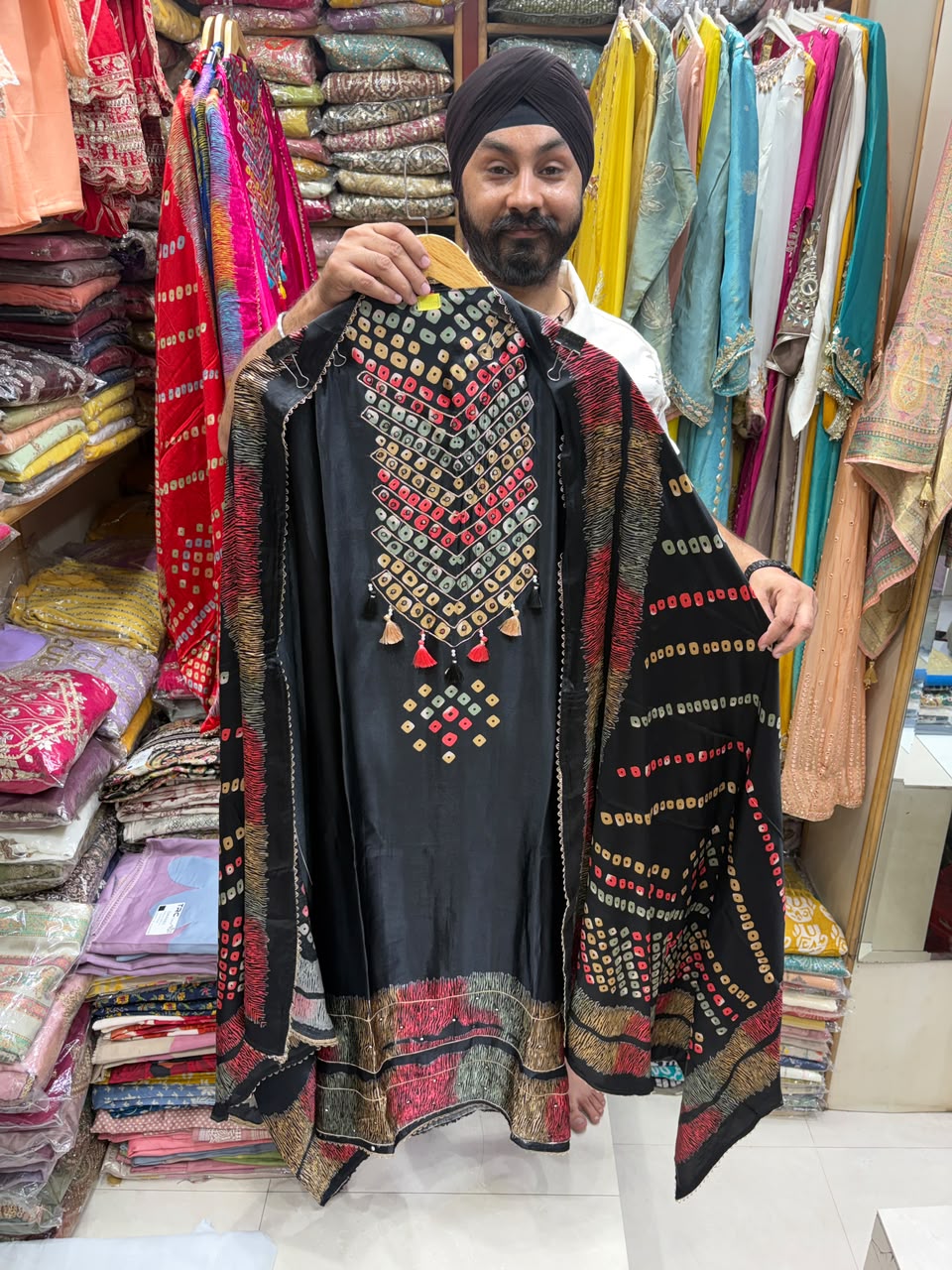 Gajji Bhandhni & Tiger Print Mirror Work - Edition no 21