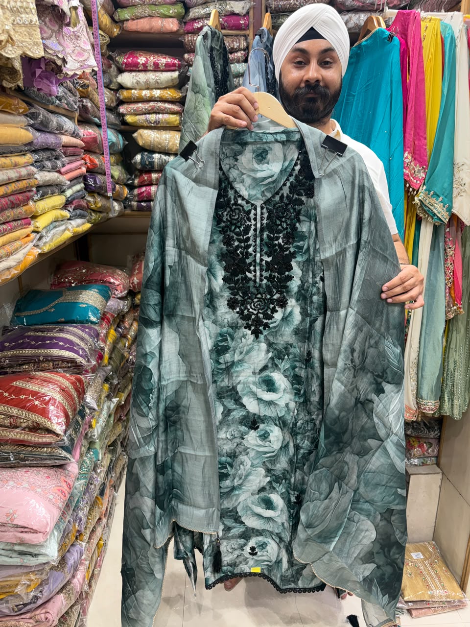 Most Viral Muslin Suits -Hand Work Edition no 5