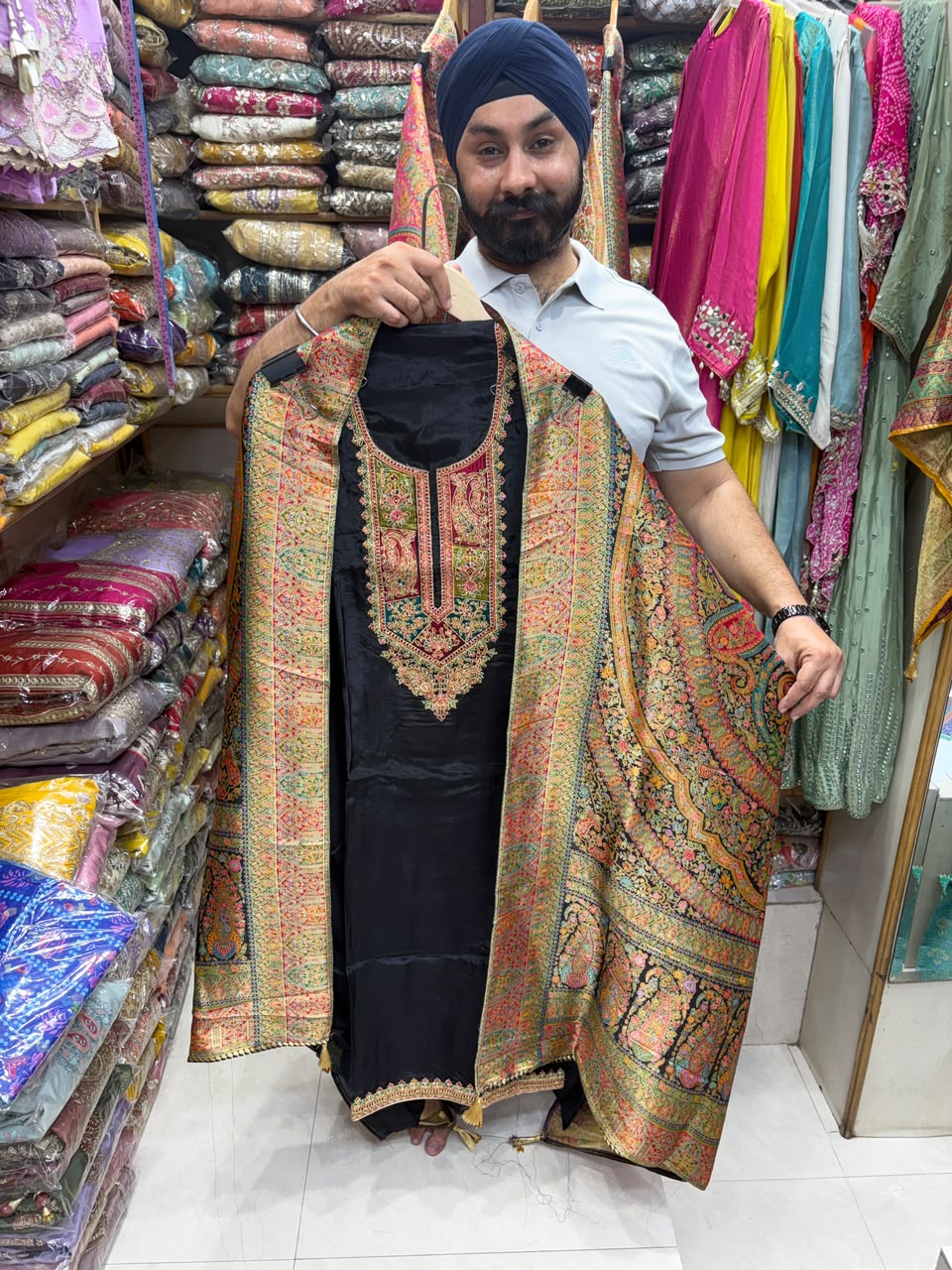 Banarsi weaving Dupatta with Premium Organza - New Edition