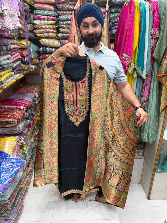 Banarsi weaving Dupatta with Premium Organza - New Edition