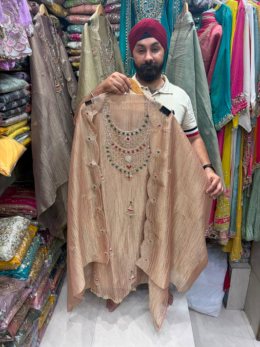 Pearl & Jewel Embellished Luxury Suits