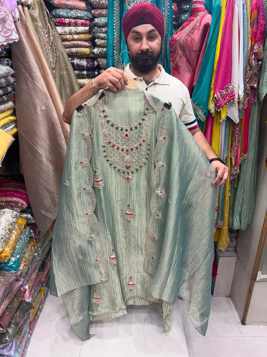 Pearl & Jewel Embellished Luxury Suits