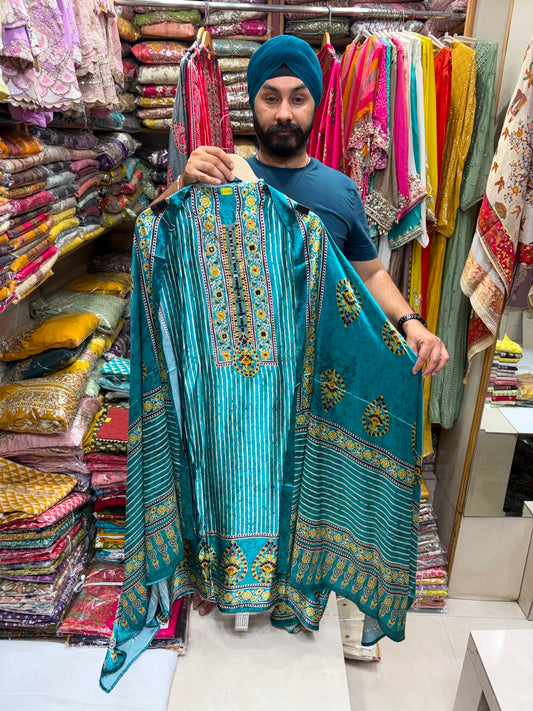Gajji New Laheriya Print Stall Dupatta - Edition no 29