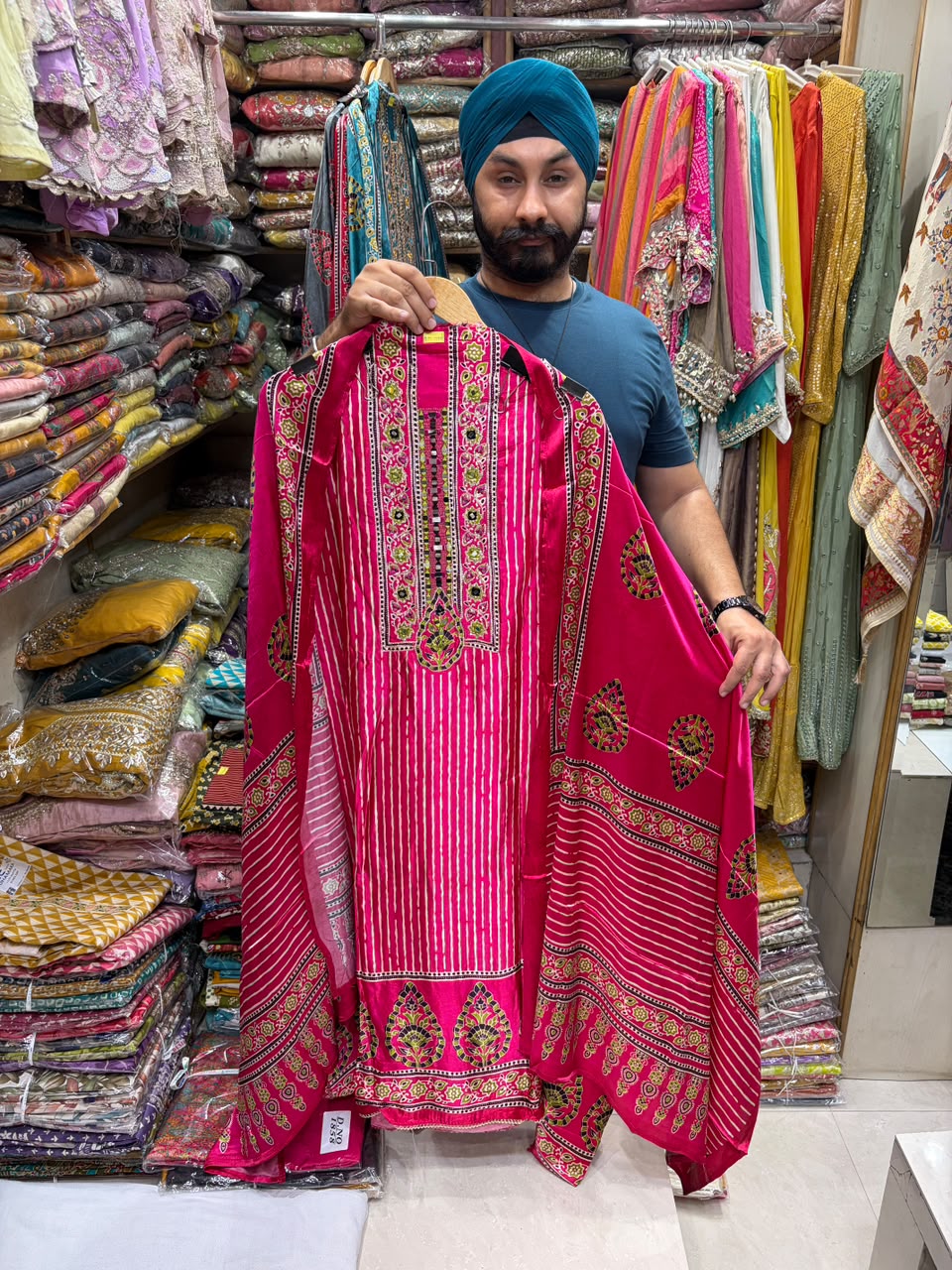 Gajji New Laheriya Print Stall Dupatta - Edition no 29