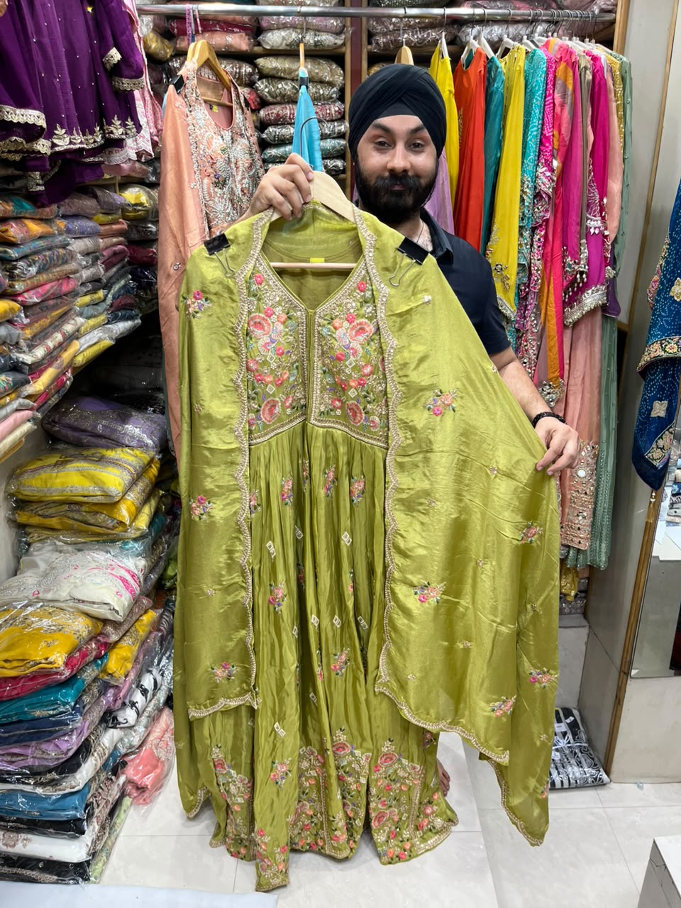 New Lucknowi Anarkali Dress