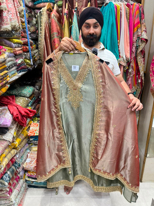 Traditional Punjabi Salwar Kameez Designer Suit