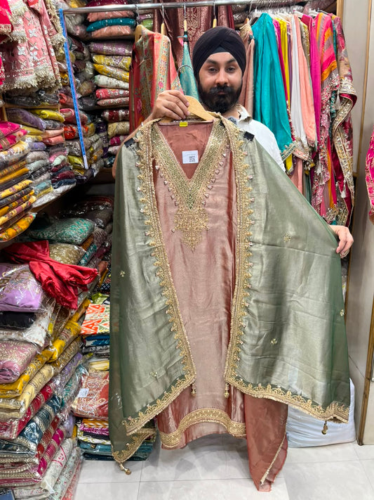 Traditional Punjabi Salwar Kameez Designer Suit