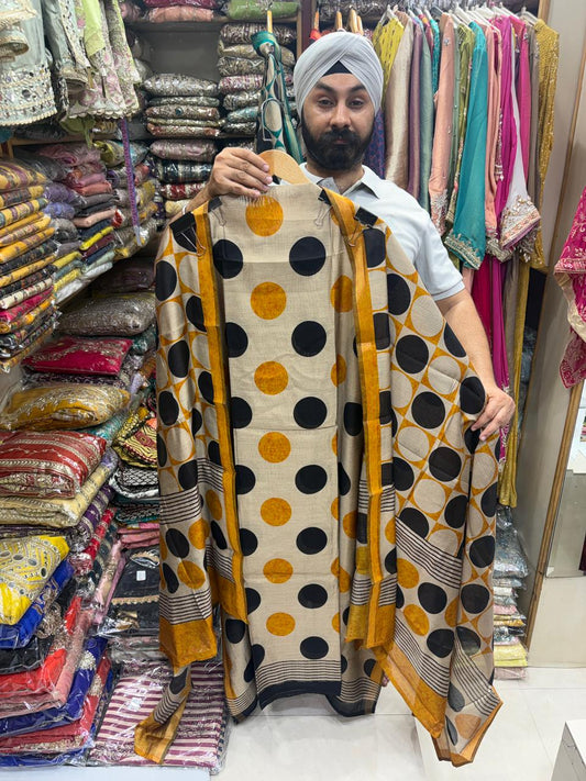 Most Trending Polka Maheshweri Suits - 1