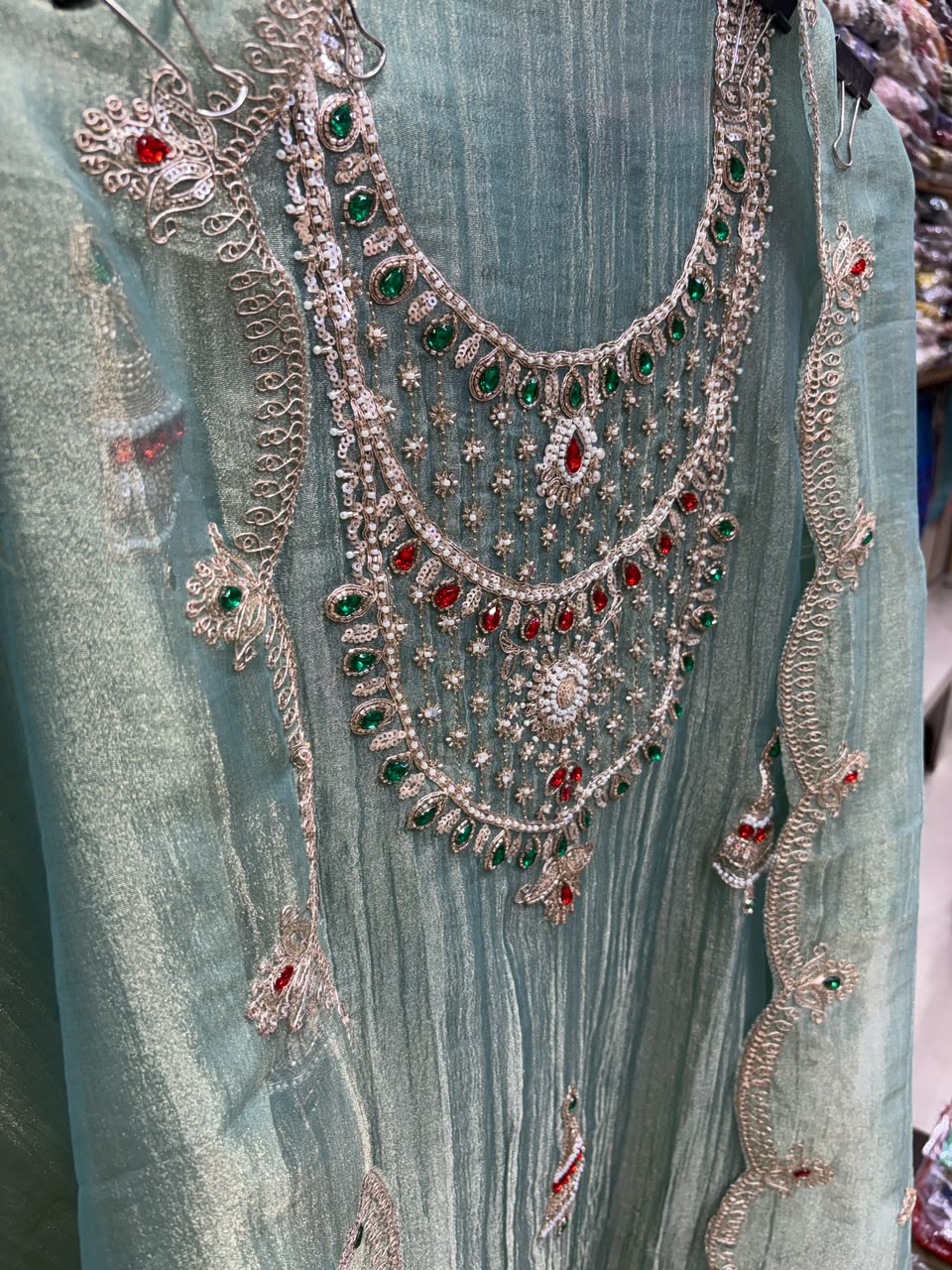 Pearl & Jewel Embellished Luxury Suits