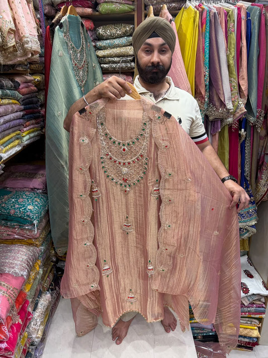 Pearl & Jewel Embellished Luxury Suits