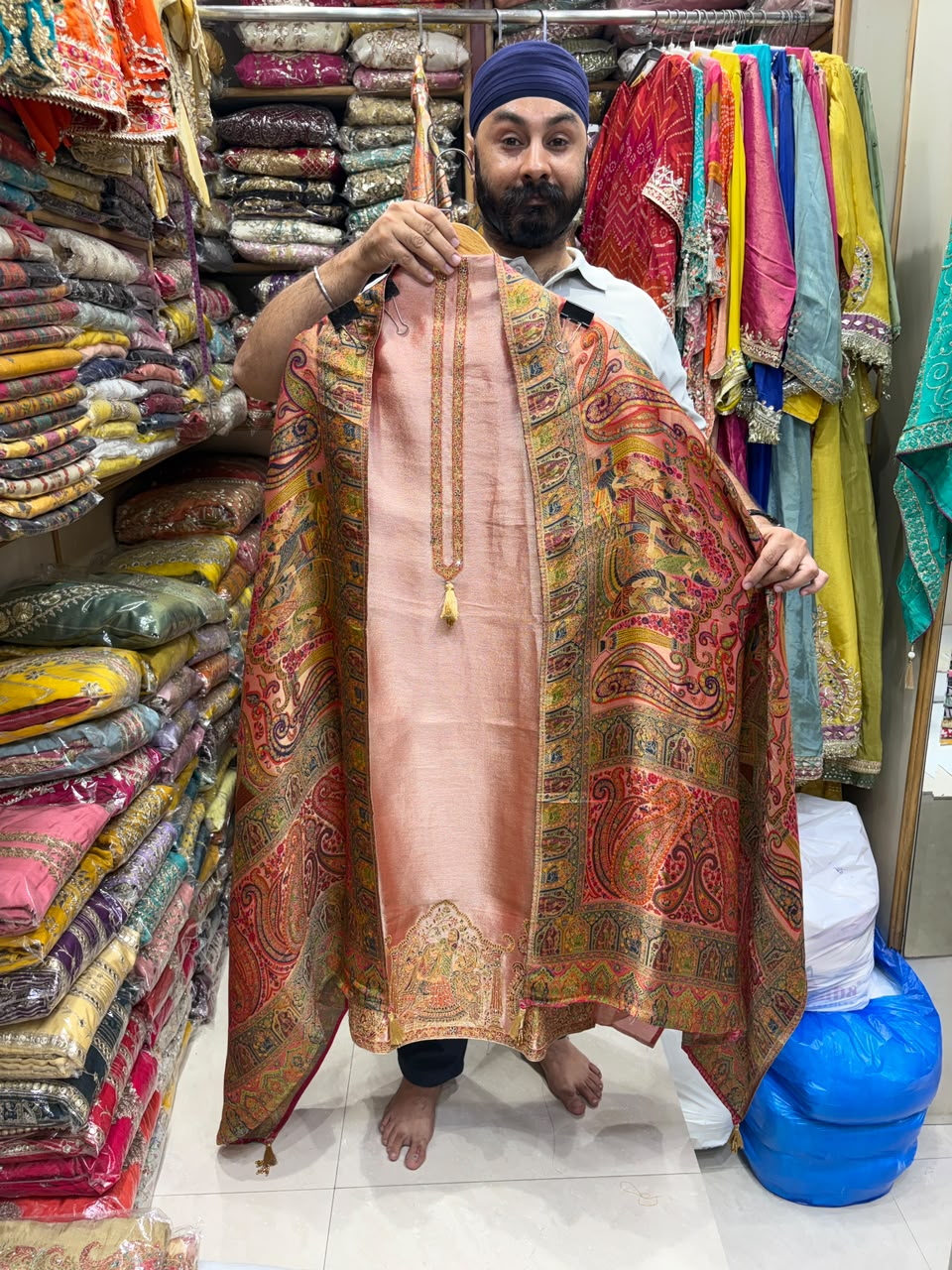 Premium Ziraffe Moon Light Raj Darbar Dupatta - Edition no 2