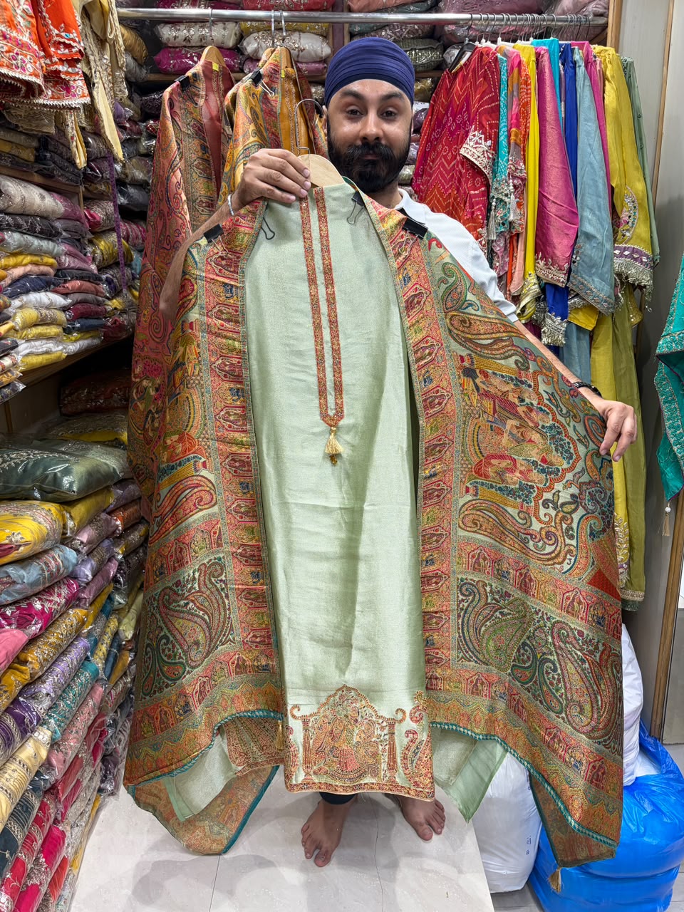 Premium Ziraffe Moon Light Raj Darbar Dupatta - Edition no 2