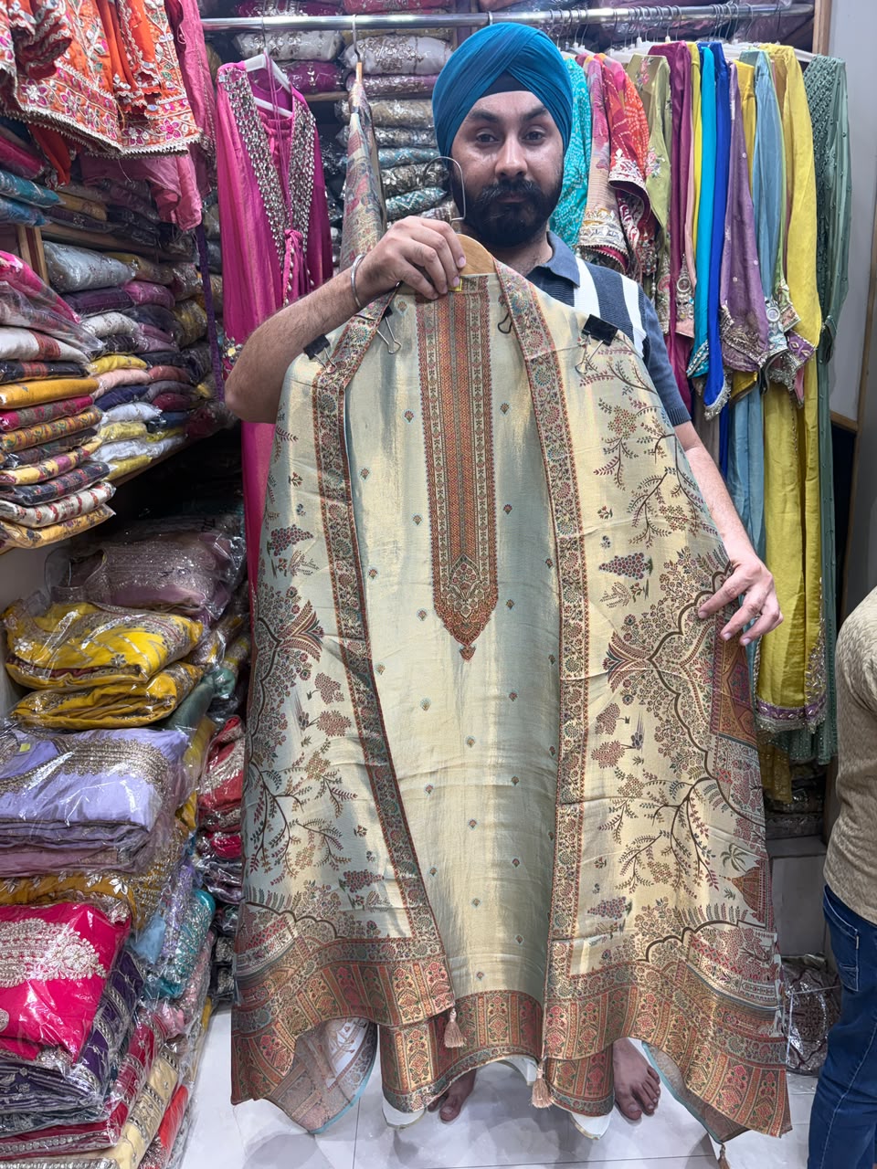 Premuim Moon Light Banarsi Weaving - Raj Darbar Dupatta Edition no 2